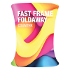Fast Frame Foldaway Backlit Counter
