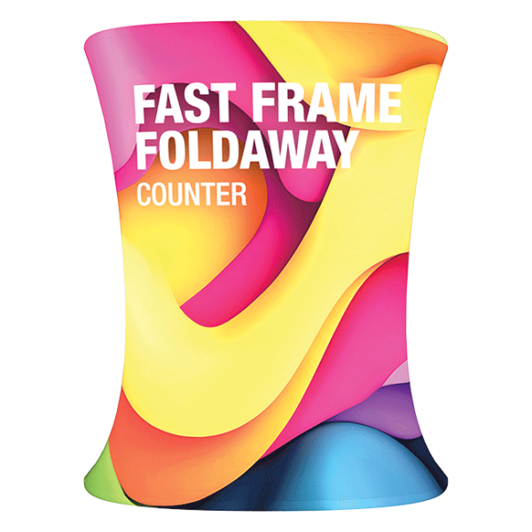 Fast Frame Foldaway Backlit Counter