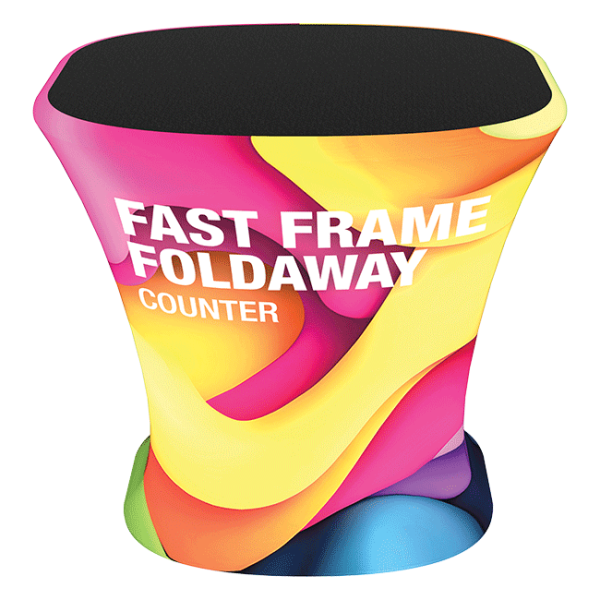 Fast Frame Foldaway Backlit Counter