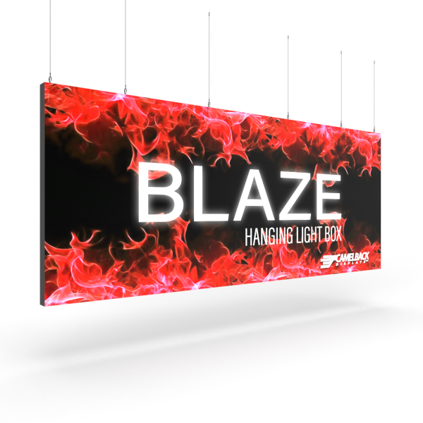 BLAZE LIGHT BOX 2008-HANGING SIGN
