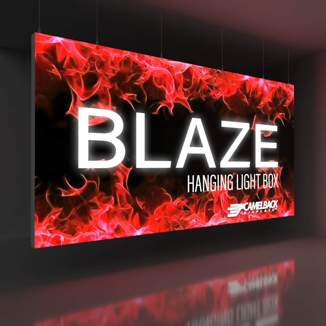 BLAZE LIGHT BOX 2010-HANGING SIGN