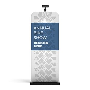 24" Waveline Banner Stand