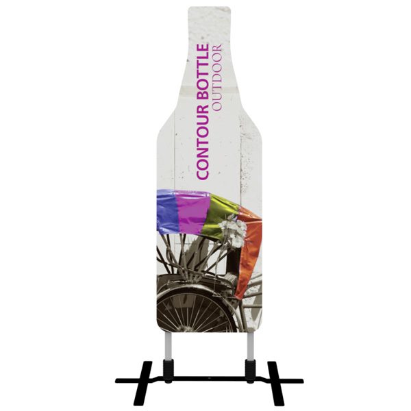 Contour Bottle Outdoor Sign