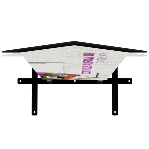 contour outdoor sign arrow up