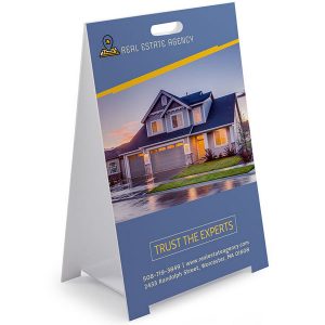 Coroplast A-Frame Signs