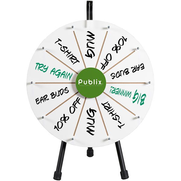 Dry Erase Prize Wheels Mount
