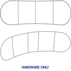 EZ Kicktail Displays Hardware