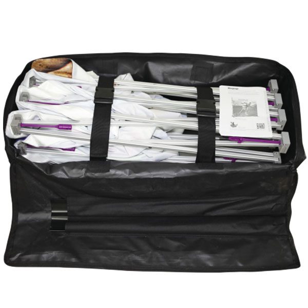 HopUp 10ft Straight Extra Tall Tension Fabric Display Carry Bag