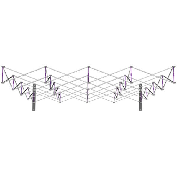 HopUp 10ft Straight Extra Tall Tension Fabric Display