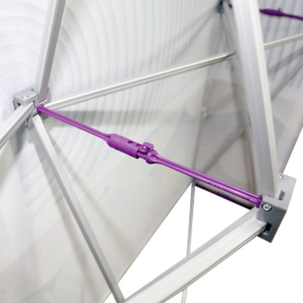 HopUp 10ft Straight Extra Tall Tension Fabric Display