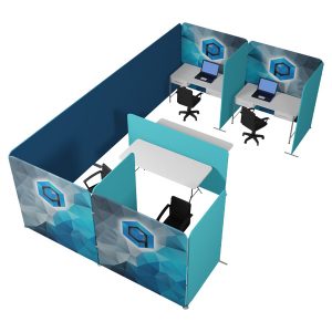 Waveline Office Partition Kit 3