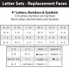 Message Board Conversion Sign Letter & Number Kit