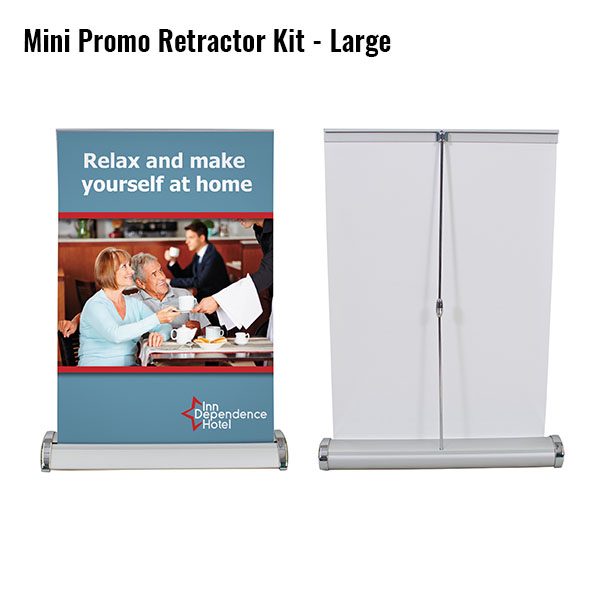 Mini Promo Retractor Kit Tabletop - Large