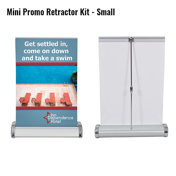 Mini Promo Retractor Kit Tabletop - Small