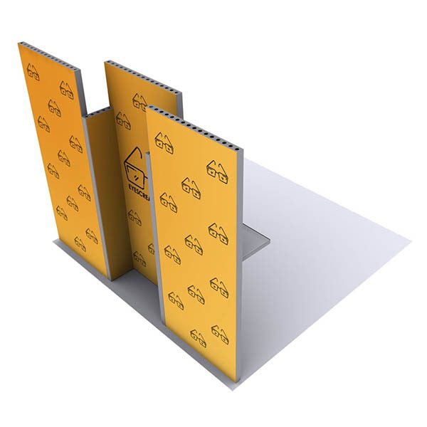 Modco Modular Exhibit Display 03 - 10FT x 10FT Back View