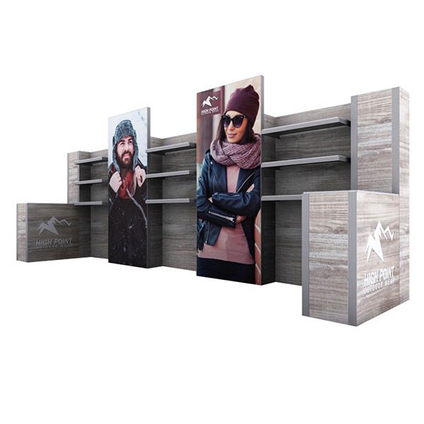 Modco Modular Exhibit Display 03 - 20FT x 10FT