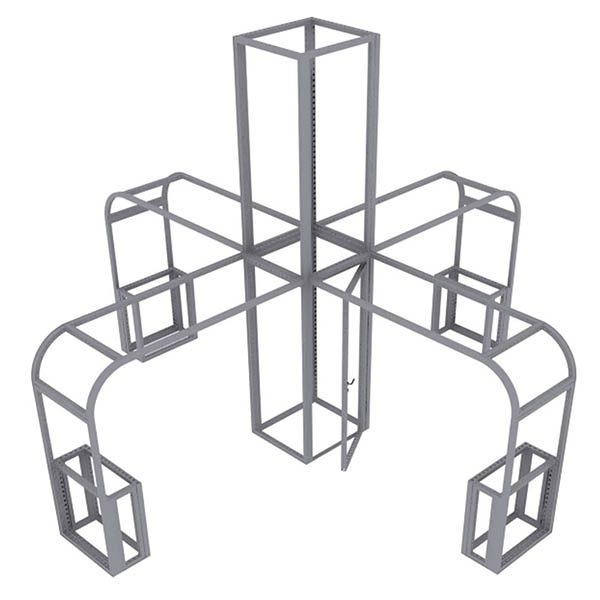Modco Modular Exhibit Display 05 - 30FT x 30FT Aluminum Frame