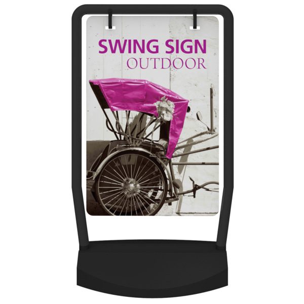 outdoor swing sign