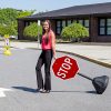 Portable Pole 2 Rolling Sidewalk Sign