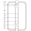 Portable Sidewalk Pole Sign Dimensions