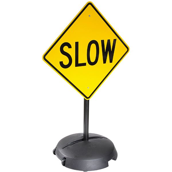 Portable Sidewalk Pole Sign Holders