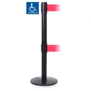 QueuePro Twin 250X Belt Stanchion