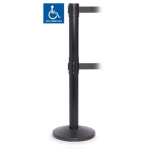 QueuePro Twin 300 Belt Stanchion