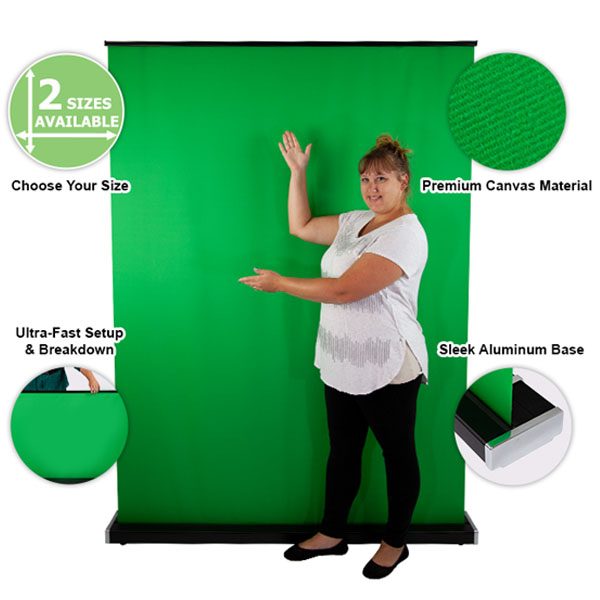 Retractable Green Screen