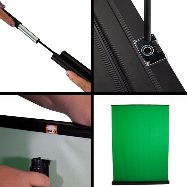 Retractable Green Screen
