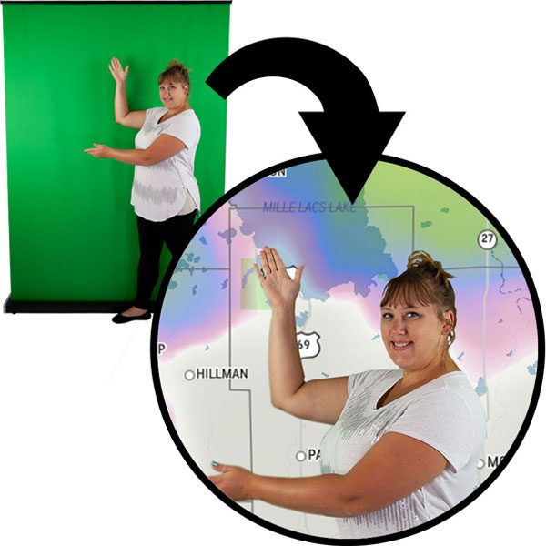 Retractable Green Screen