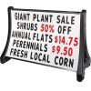 Rolling Roadside Swinger Sign Deluxe Kit