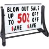 Rolling Roadside Swinger Sign Plus Kit