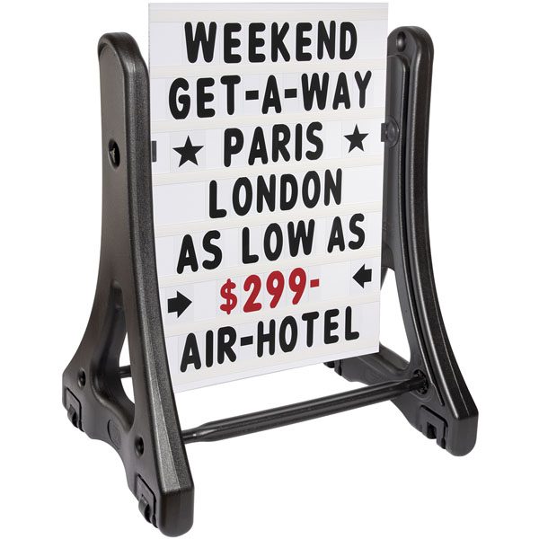 Rolling Swinger Sidewalk Sign