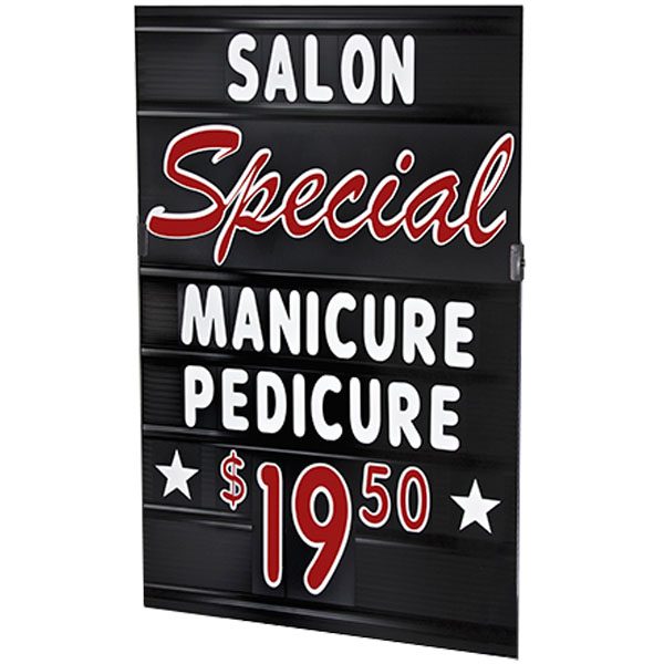 Rolling Sidewalk Swinger Sign Black Face