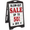 Rolling Sidewalk Message Board A-Plus