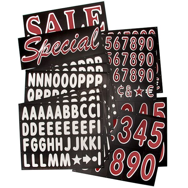 Message Board Conversion Sign Letter & Number Kit