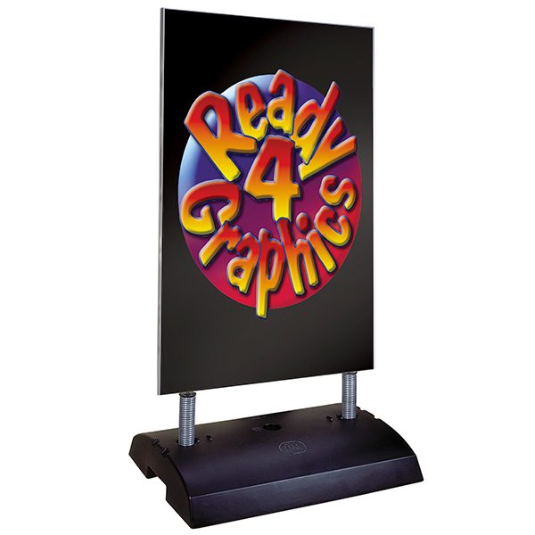 Stationary Springer Sidewalk Sign