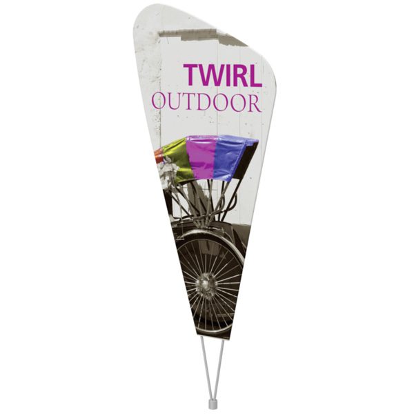 twirl outdoor sign