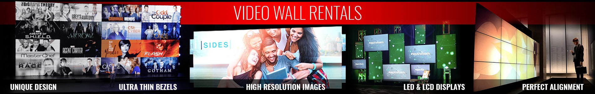 Video Wall Rentals